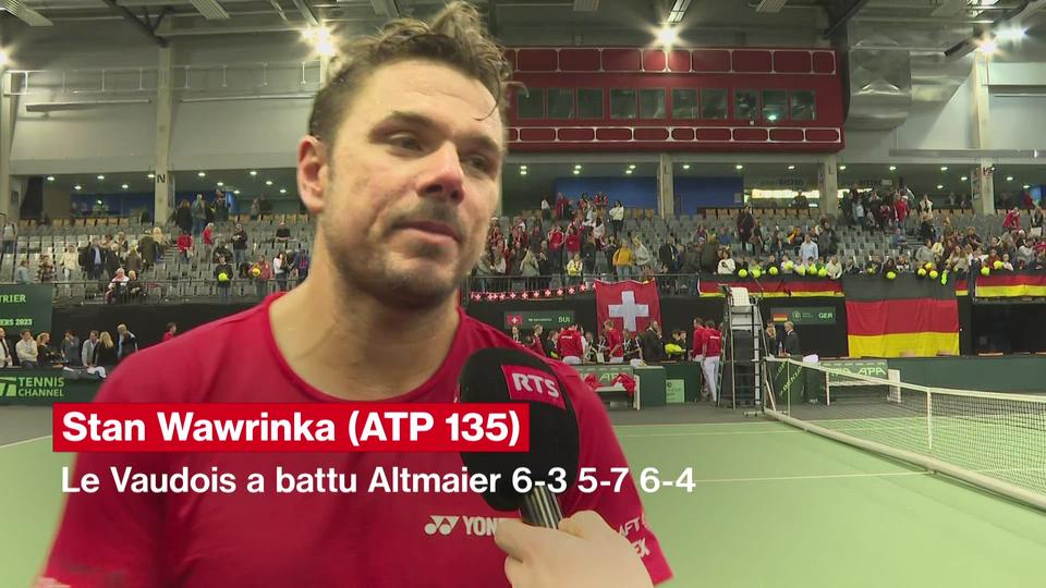 Coupe Davis: "Je me bats avec moi-même depuis des mois" (Stan Wawrinka)