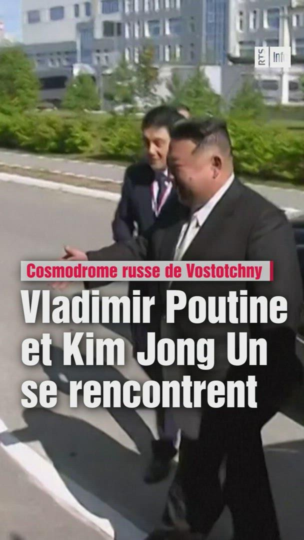 Kim Jong Un rencontre Vladimir Poutine