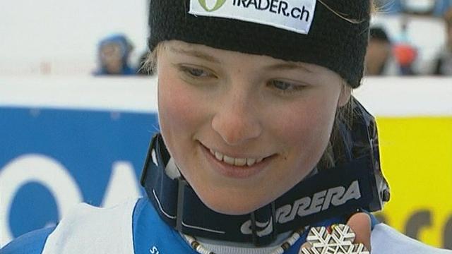 Portrait de la skieuse suisse Lara Gut.