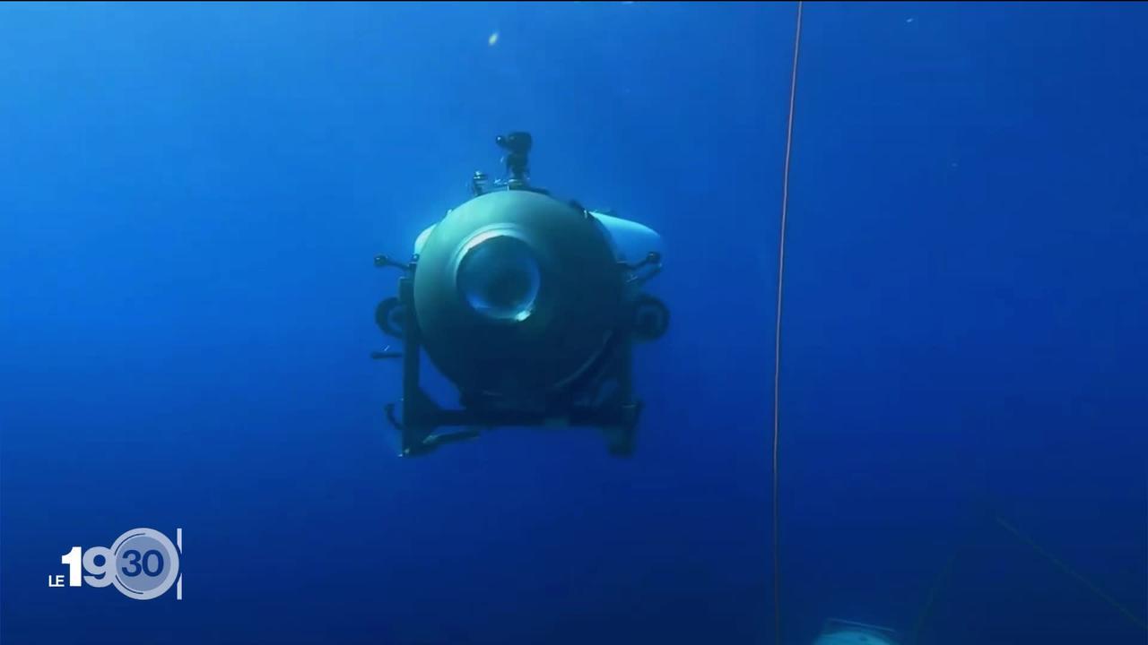 Les recherches se poursuivent pour retrouver le submersible visitant l'épave du Titanic, disparu depuis dimanche
