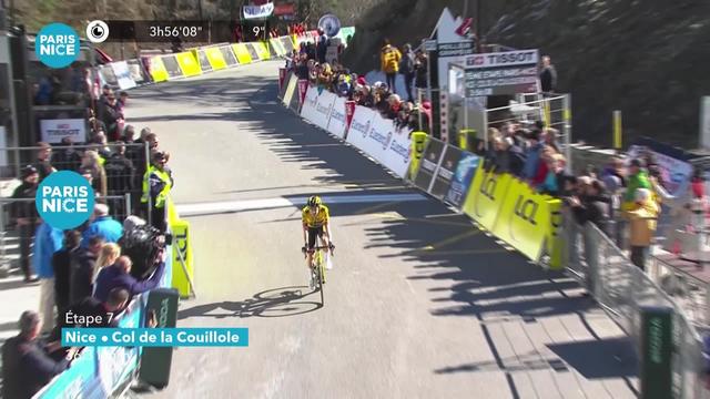 Paris-Nice, étape 7, Nice – Col de la Couillole: Pogacar (SLO) gagne une deuxième étape et conforte son maillot jaune avant la dernière journée