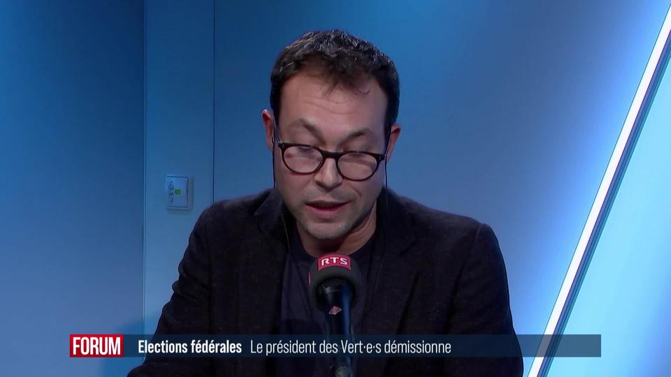 Quel avenir pour les Vert-e-s suisses après la démission de son président?