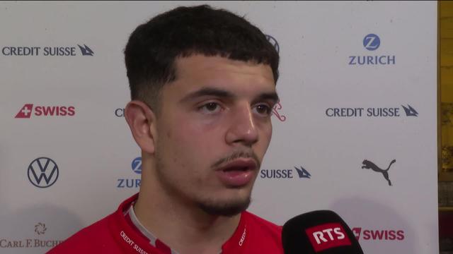 Qualifications Euro 2024, Bélarus - Suisse (0-5): Zeki Amdouni à l'interview après son premier but en équipe nationale