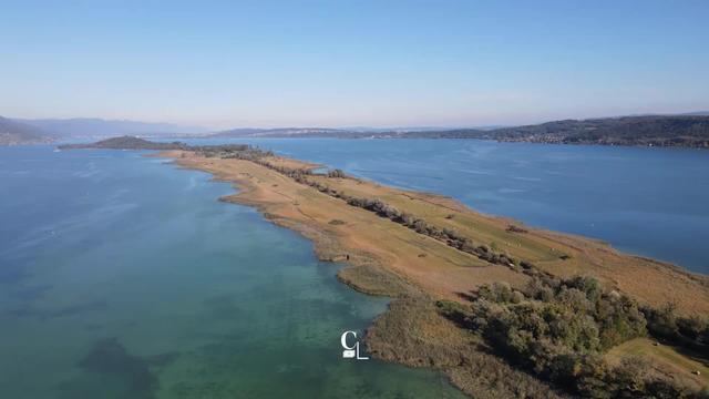 Au milieu du lac de Bienne, l'île Saint-Pierre est un lieu chargé d'histoire