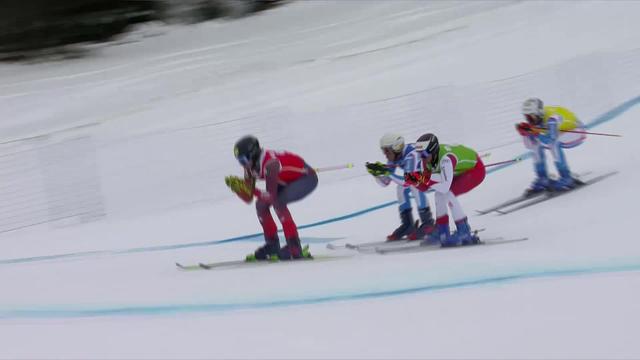 Innichen (ITA), finale messieurs: 3e victoire consécutive pour Jared Schmidt (CAN), Nicolas Raffort (FRA) 2e et Youri Duplessis Kergomard (FRA) 3e