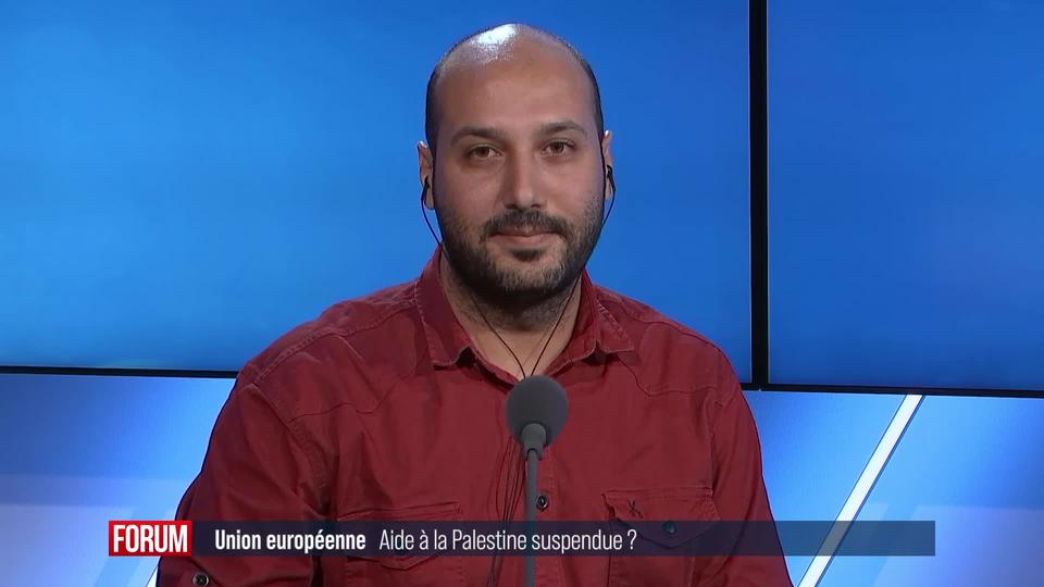 Possible suspension de l’aide à la Palestine: interview d’Ahmed Alazbat