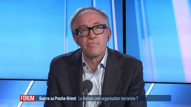 En Suisse, l’Intergroupe parlementaire Suisse-Israël demande que le Hamas soit officiellement reconnu comme organisation terroriste: interview de Michel Matter