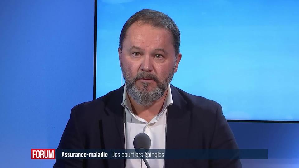 En Suisse, les méthodes de courtiers en assurance maladie posent problème: interview de Loïc Dubost