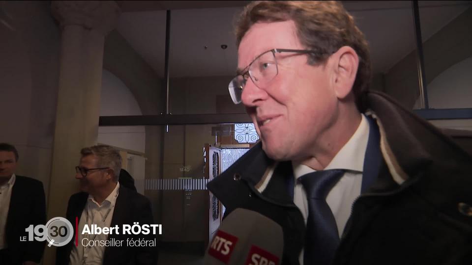 Albert Rösti est attendu au tournant sur le dossier de l'électricité