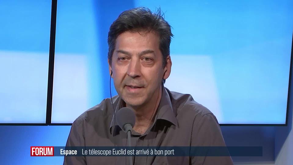 Première étape de la mission du satellite Euclid réussie: interview de Stéphane Paltani