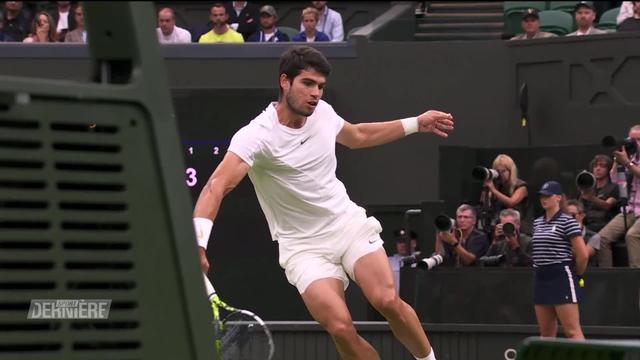 Tennis, Wimbledon, finale messieurs: la finale très attendue entre C.Alcaraz (ESP) et N.Djokovic (SRB)