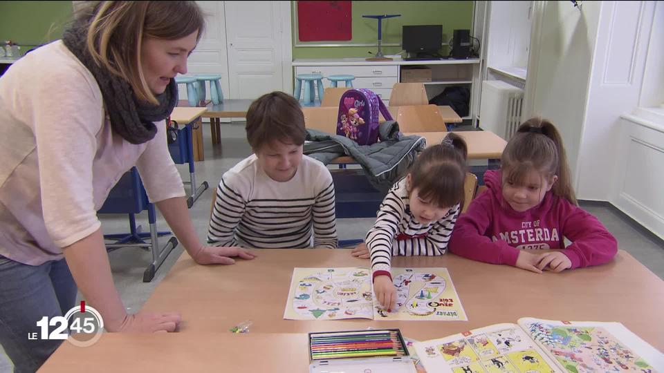 Six mois après leur arrivée nous sommes retournés voir deux enfants ukrainiens accueillis par le village neuchâtelois de Bevaix