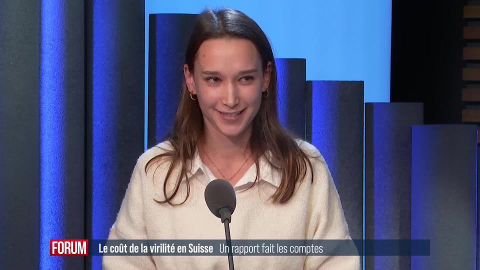 Le coût de la virilité en Suisse: interview de Léane Vota