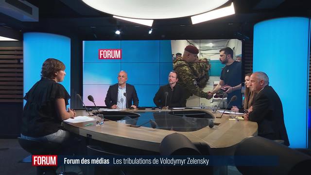 Forum des médias - Les tribulations de Volodymyr Zelensky