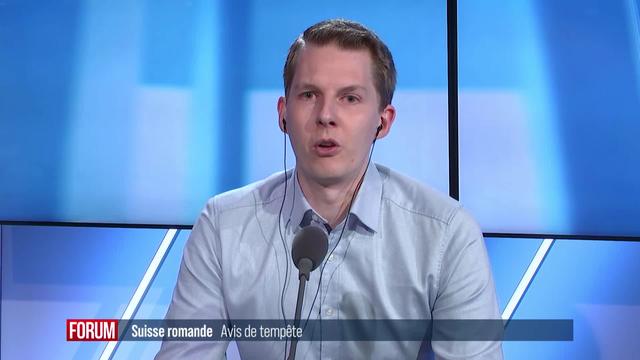 Tempête de bise en Suisse: interview de Mikhaël Schwander