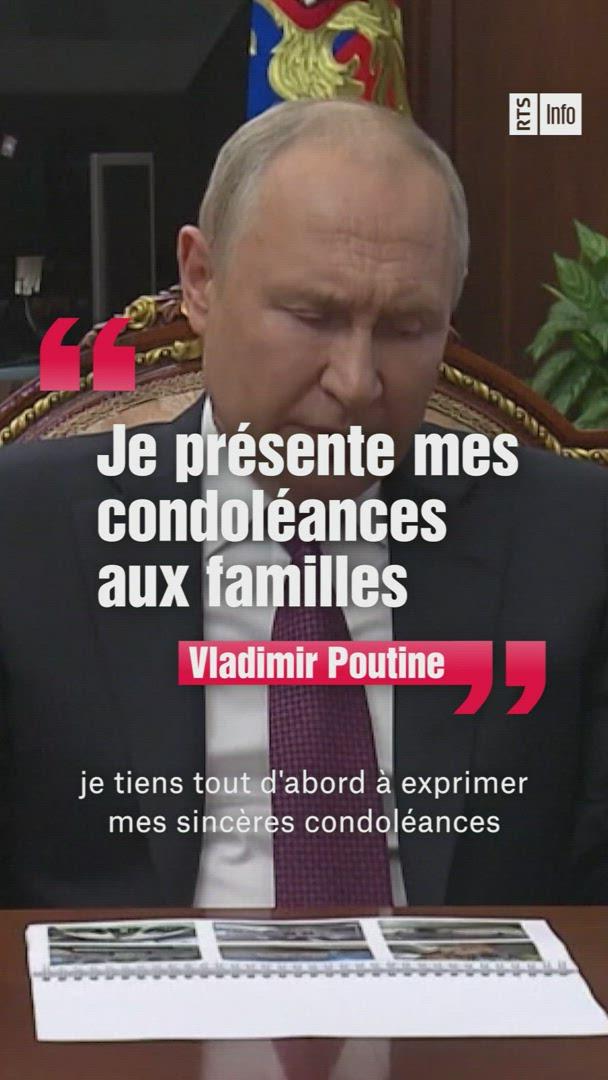 Vladimir Poutine s'exprime sur Evguéni Prigojine