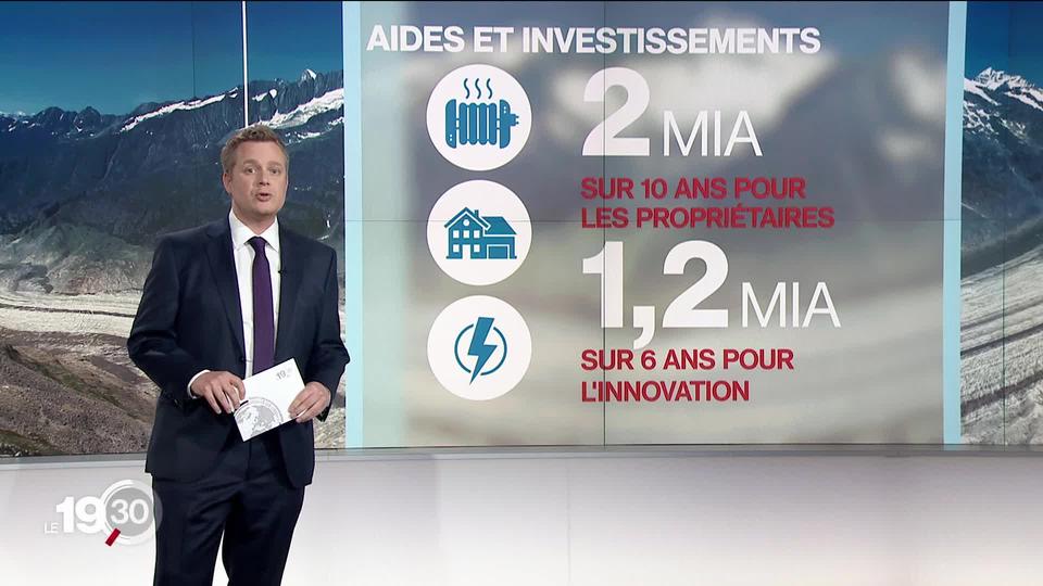 Le peuple suisse se prononcera le 18 juin sur la loi climat visant la neutralité carbone en 2050. Les précisions de Rouven Gueissaz