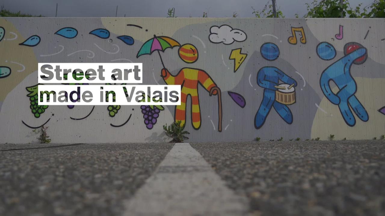 Un musée d'art urbain à ciel ouvert en Valais