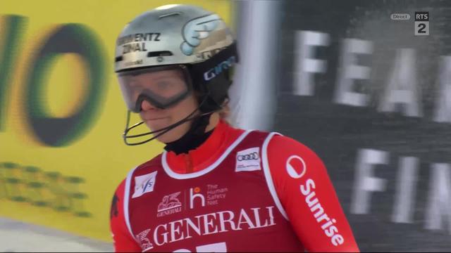 Levi (FIN), slalom dames, 1re manche: Camille Rast (SUI) verra la 2e manche