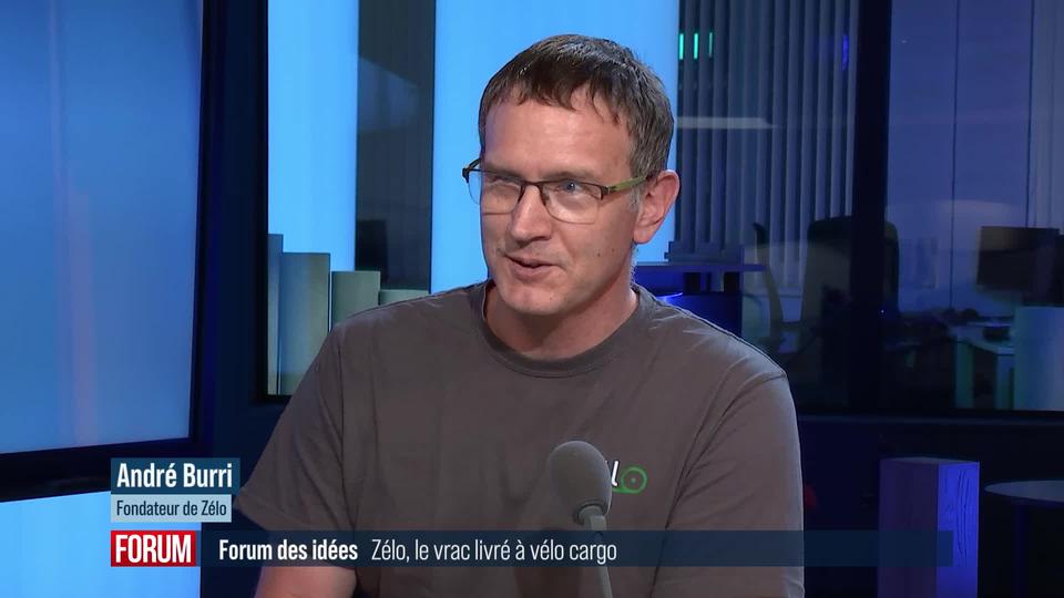 Forum des idées (vidéo) - Zélo, le vrac livré à vélo cargo