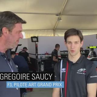 F3: "Mon but c'est d'être champion du monde à la fin de la saison" (Grégoire Saucy)