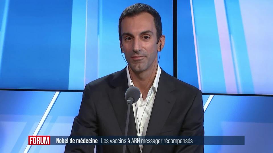 Prix Nobel de médecine aux vaccins à ARN messagers: interview d’Omar Zrreib