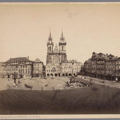 View-of-the-Old-Town-Square-and-the-Tyn-Church-in-Prague [Rijksmuseum - CC-BY-SA 2.0 - Unknown]