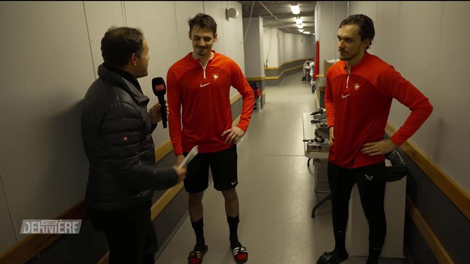 Hockey, Euro Hockey Tour: Nathan Vouardoux et David Aebischer à l'interview