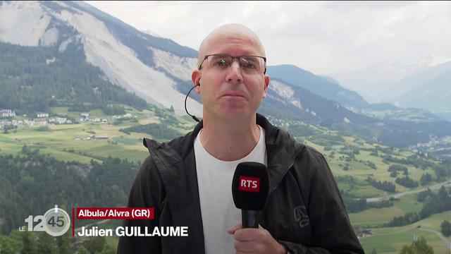 Eboulement de Brienz, le point de la situation sur place avec Julien Guillaume