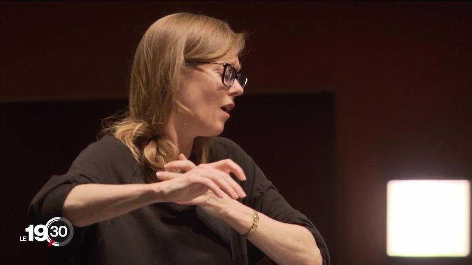 La cheffe d’orchestre Barbara Hannigan dirige actuellement l’Orchestre de Chambre de Lausanne. Les femmes sont encore rares dans le métier