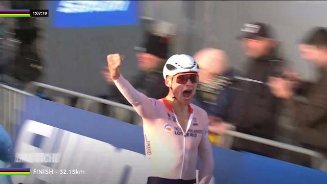 Cyclocross - Mondiaux : Mathieu van der Poel est devenu champion du monde de cyclocross devant son public