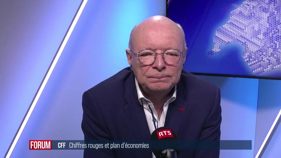 La dette des CFF grimpe à 11 milliards : interview de Vincent Ducrot