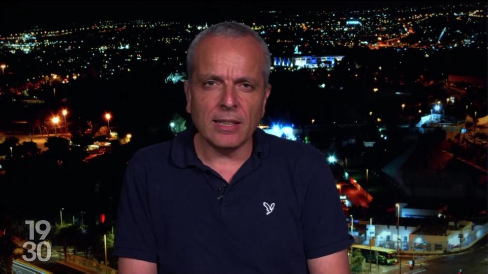 Stéphane Amar, correspondant de la RTS, parle de la peur chez les Israéliens après les bombardements du Hamas