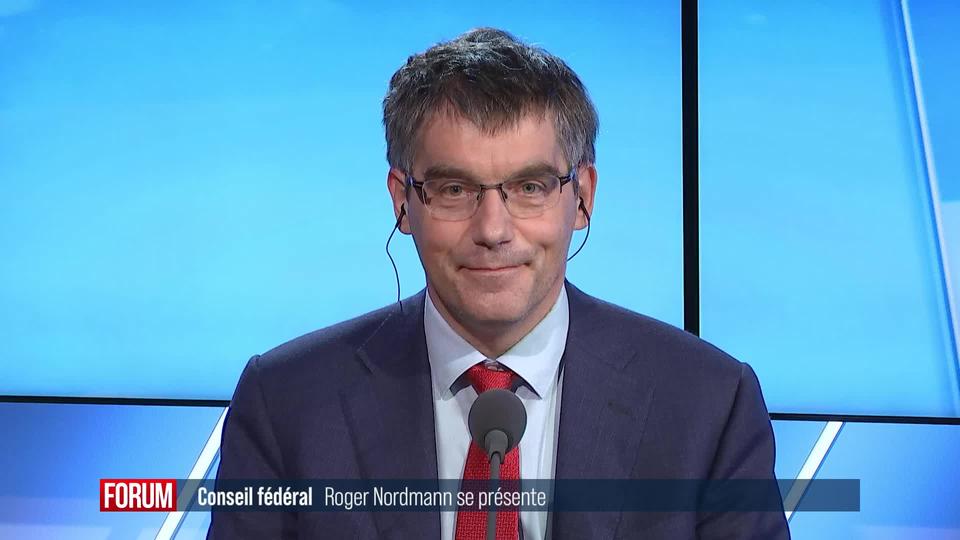 Le socialiste vaudois Roger Nordmann se présente à la succession d'Alain Berset: son interview