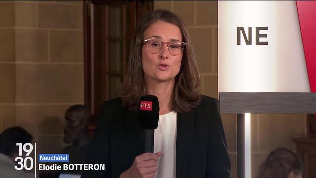 Elodie Botteron évoque les principaux enseignements dans le canton de Neuchâtel, avec notamment le retour de l’UDC au Conseil national