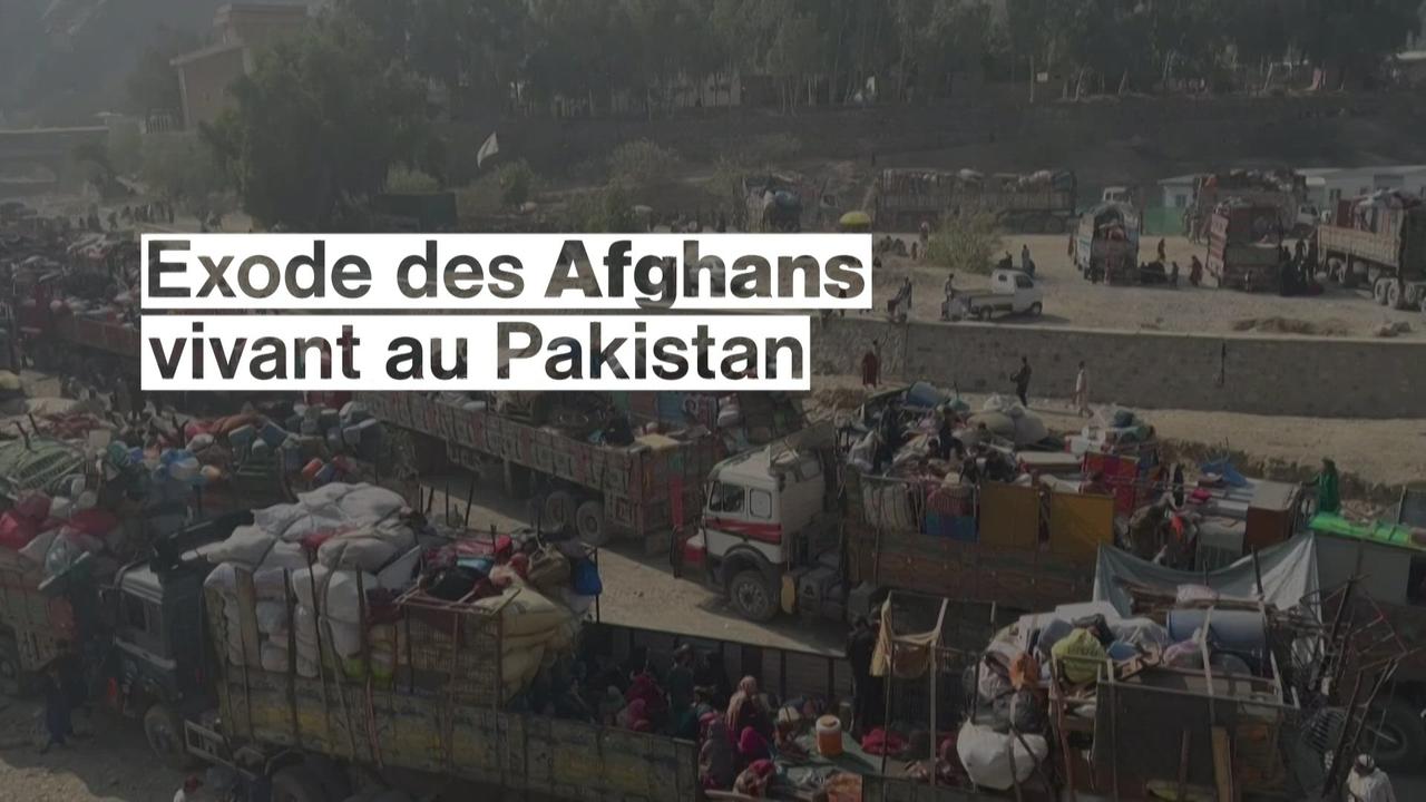 Des milliers d'Afghans quittent le Pakistan avant la date butoir pour les expulsions