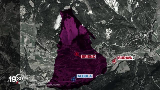 Dans les Grisons, les géologues cherchent à savoir quand et comment la montagne au-dessus de Brienz va s’effondrer