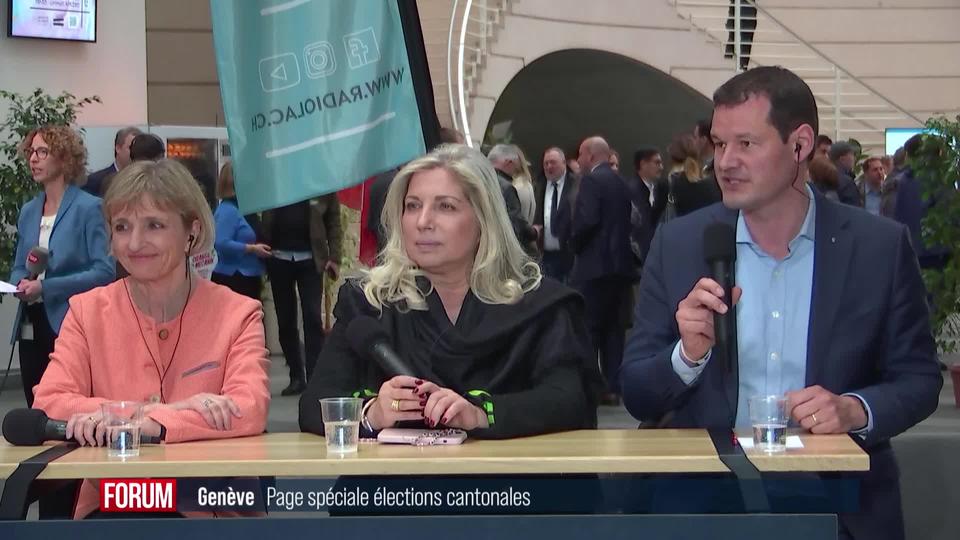 Elections cantonales genevoises: interview de Nathalie Fontanet, Fabienne Fischer et Pierre Maudet