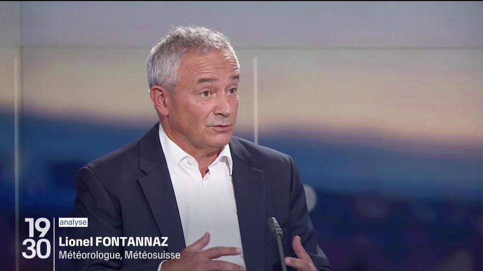 L’analyse de Lionnel Fontannaz, météorologue à Météosuisse, sur l’augmentation effrénée des températures