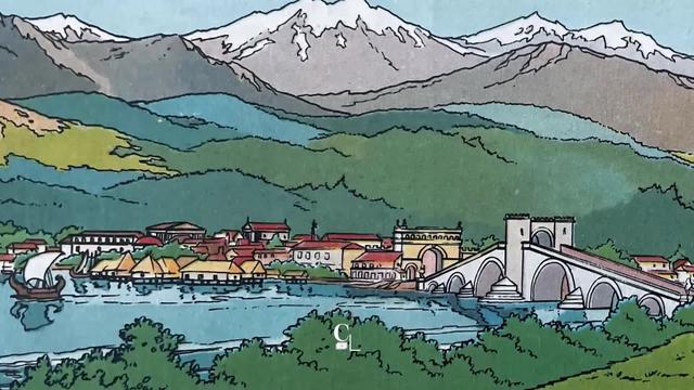 La bande dessinée Astérix chez les Helvètes représente assez fidèlement Genève à l'époque romaine