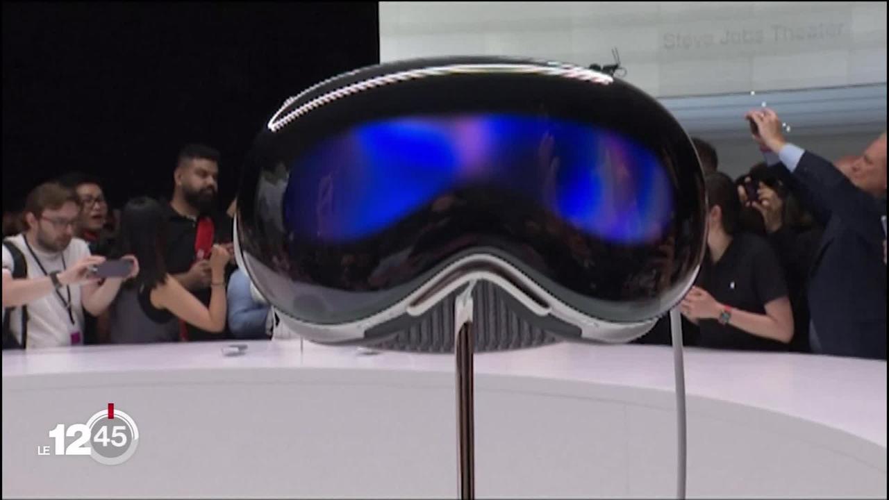 Apple présente son tout premier casque de réalité augmentée et virtuelle. Mais pas d'innovation sur l'intelligence artificielle