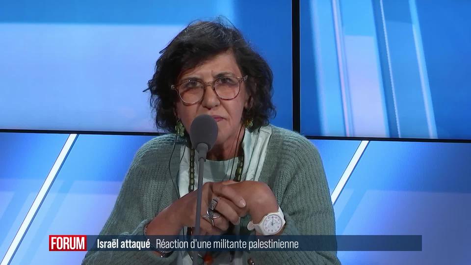 Israël attaqué par le Hamas: témoignage d'une militante suisse pro-palestinienne