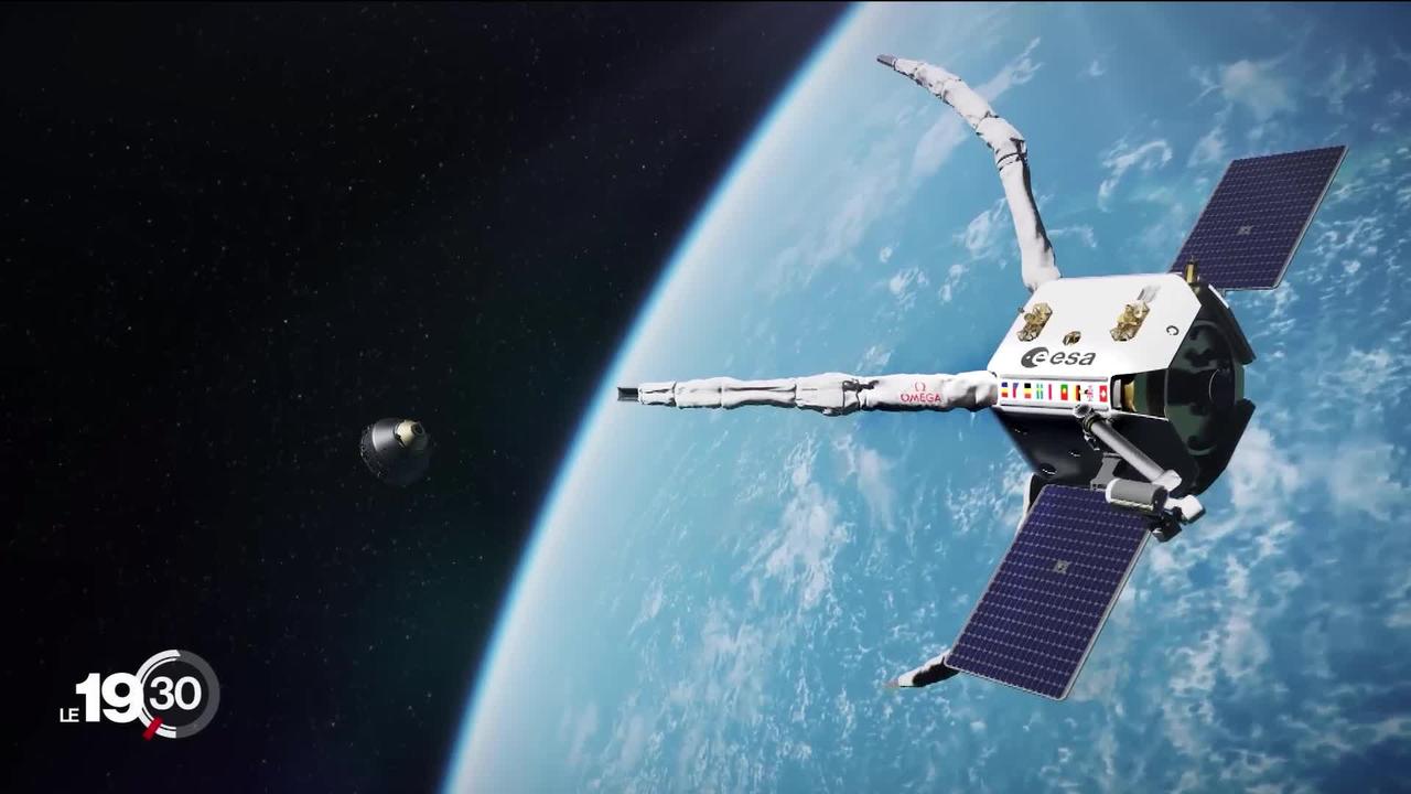 Le robot nettoyeur de l’espace conçu par une start-up à l’EPFL va pouvoir décoller avec l’opérateur européen Arianespace
