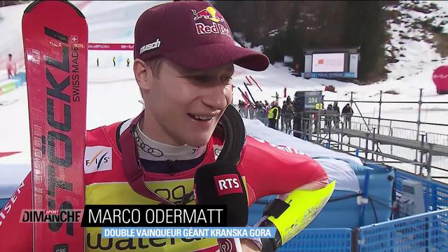 Ski alpin, Kranjska Gora (SLO): Marco Odermatt (SUI) s'impose encore en Géant