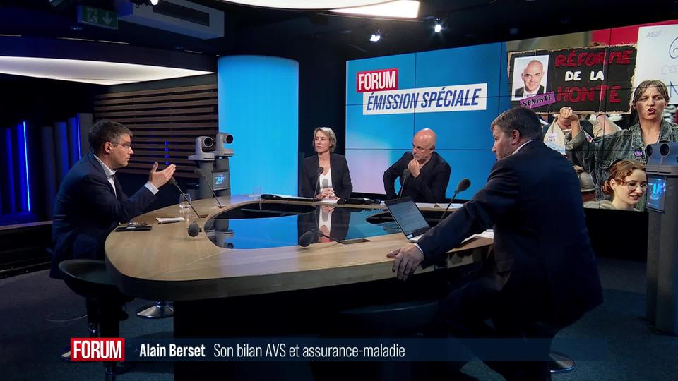 Un bilan mitigé sur la législature d’Alain Berset en matière d’AVS et d’assurance-maladie