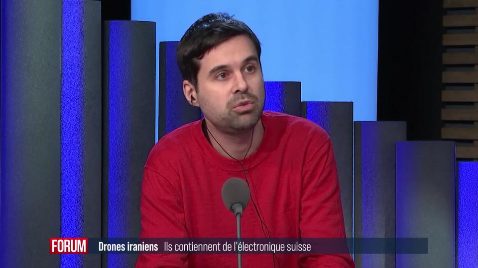 Ces pièces électroniques suisses que l'on retrouve dans les drones iraniens: interview de Samuel Bendahan