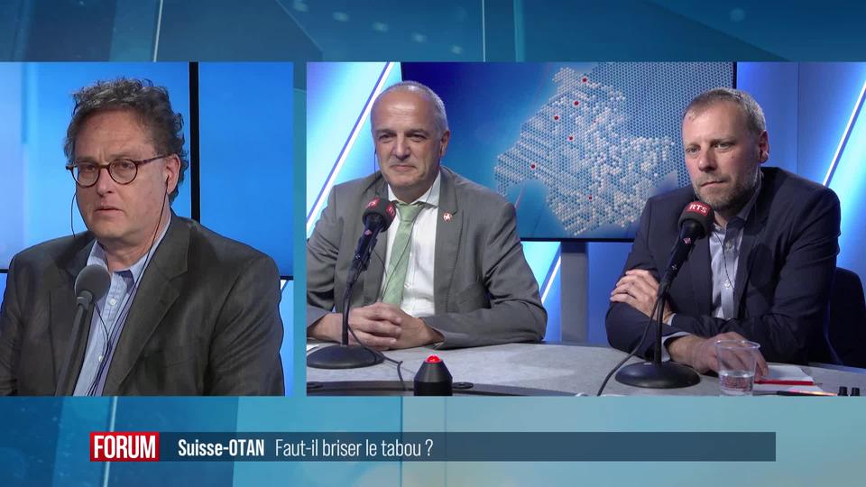 Grand débat (vidéo) - Un rapprochement avec l’OTAN serait-il compatible avec la neutralité suisse?