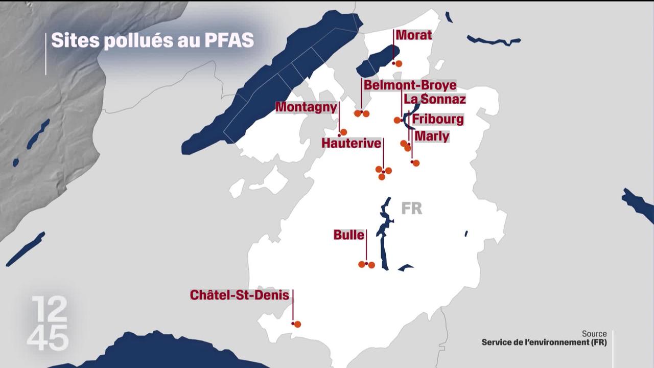 Le canton de Fribourg va assainir des sites pollués aux PFAS, des substances nocives éternelles pour l’environnement