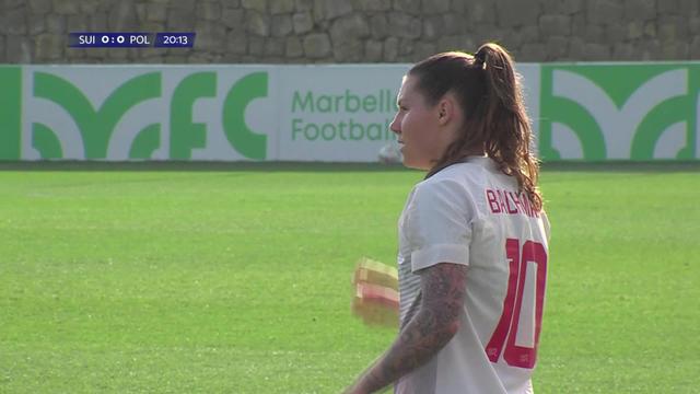 Suisse - Pologne (1-1): les Suissesses arrachent le match nul