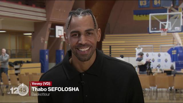 Le basketteur Thabo Sefolosha sort de sa retraite pour rejouer avec son club de cœur Vevey Riviera. Interview